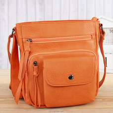 Ladies Shoulder Bag, Ladies Messanger Bag Orange - 9939 at Kapruka Online