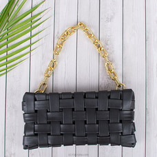 Ladies Side bag with Chains - Black Buy Fashion | Handbags | Shoes | Wallets and More at Kapruka Online for specialGifts