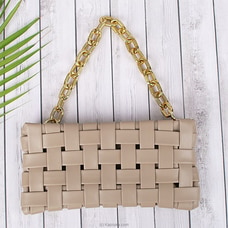 Ladies Side bag with Chains -Kaki Buy mother Online for specialGifts