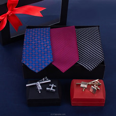 Mr Professional Gift Set -with 3 ties and two sets of cufflinks- Gift For Him, Gift for Dad, Gift for Boss Buy New year January Online for specialGifts