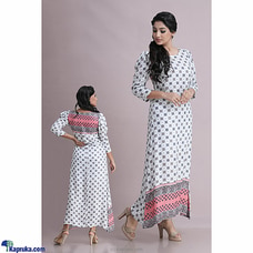 Rayon Printed Design Dress Buy INNOVATION REVAMPED Online for specialGifts