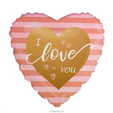 I Love You Foil Mylar Balloons Love Heart Valentine`s Day Helium Balloon (Pink) Buy balloon Online for specialGifts