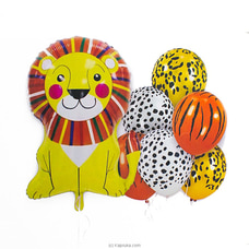 Jungle Animals, Lion Balloons, Party Decoration Foil Balloon Set Of 7 Pcs- Kids Birthday, Chiller Party, Baby Shower Theme (Lion) Buy Gift Sets Online for specialGifts