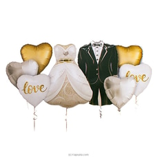 Wedding , Bride To Be Party Decoration Foil Balloon Set Of 8 Pcs- Deco`s For Bridal Shower, Hen Party. at Kapruka Online