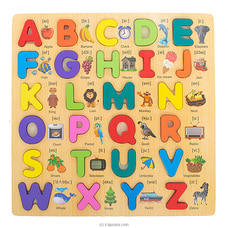 Wooden Learning Chart Capital Letters Buy childrens Online for specialGifts