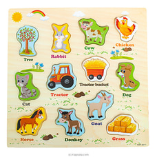 Wooden Learning Chart Farm Buy childrens Online for specialGifts