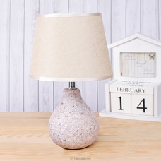 Tear Trop Bottom Ceramic Table Lamp For Living Room Home DÃ©cor, LED Bulb Vintage Bedside Lamp 48265-3 at Kapruka Online