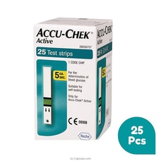 ACCU-CHEK ACTIVE BLOOD GLUCOSE METER TEST STRIPS - 25PCS Buy Pharmacy Items Online for specialGifts