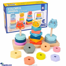 Colorful Animal Set Of Pillars Buy kids Online for specialGifts