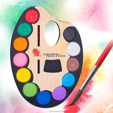 Water Color Cake -  Water Color Palette - 3512 Buy new year Online for specialGifts