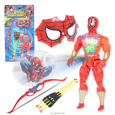 Spider Man Blister Set With Spider Man Mask , Archery Set And Spider Man Figure  Online for specialGifts