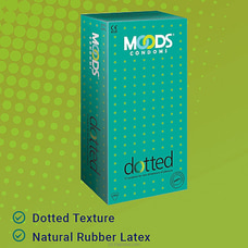 Moods Dotted Condoms -12`s Buy Moods Online for specialGifts