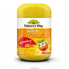 Nature`s Way vita gummy Vitamin c Zinc 60tabs Buy Nature`s Way Online for specialGifts