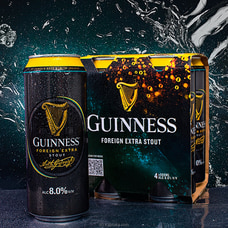 Guinness Foreign Extra Stout 500ml - 04 Pack Buy Order Liquor Online For Delivery in Sri Lanka Online for specialGifts
