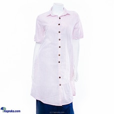 pink striped shirt dress at Kapruka Online