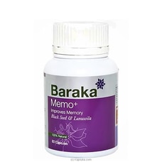 Baraka Memo  Advance 60s caps Buy Baraka Online for specialGifts