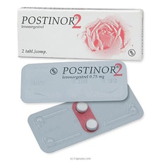 Postinor 2 (2 Pills) Emergency Contraceptives at Kapruka Online
