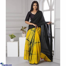 Mull mull cotton saree Yellow Buy Qit Online for specialGifts