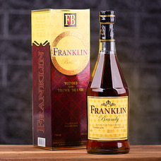 Franklin Brandy 750ml - 38% Buy Order Liquor Online For Delivery in Sri Lanka Online for specialGifts
