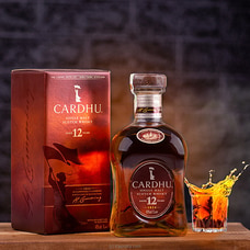 Cardhu 12 Year Single Malt Scotch Whiskey -1 Litre - Scotch Whisky - 40% ABV - United Kingdom at Kapruka Online