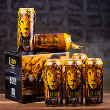 Lion Lager Beer 500ml - 6 Pack -4.8 ABV  Online for specialGifts