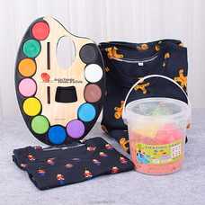Little Artista Kids Pack,water Color Palette,amazing Sand Molded Play,two Kids Pijama Set at Kapruka Online