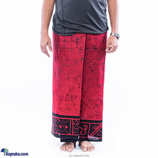 Hand Craft Batik Sarong Black Border  By SAMARA BATIKS  Online for specialGifts