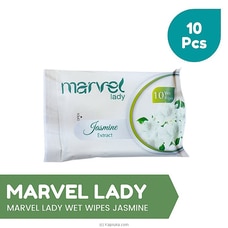 MARVEL LADY WET WIPES JASMINE - 10PCS PACK at Kapruka Online