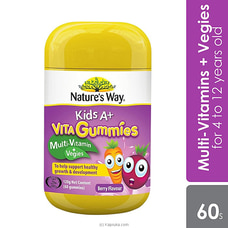 Natures Way Vita Gummies Multi Vitamin +veg - 60caps(kids) - Globalfoods - Vitamins Buy Natures Way Online for specialGifts
