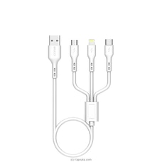 CORN 3A 3 IN 1 TPE USB MULTI DATA CABLE (CONDC-X3014)  By CORN|Browns  Online for specialGifts