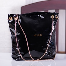Ockult Black color Square girls Shoulder Handbags, Gold color Strap Bag Buy OCKULT Online for specialGifts