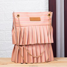 Ockult Girls Bag Frilly Shoulder Handbags Ladies,Gold color Strap Bag at Kapruka Online