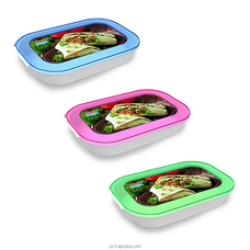 Lunch Box Large with Transparent Lid  By DSI Plastic  Online for specialGifts