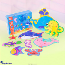 Ocean Wooden Farm Puzzle For Kids, Educational Wooden Toy, Learn Numbers With Jigsaw Puzzles Set at Kapruka Online