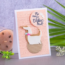 `To My Better Half` Handmade Greeting Card (Pink)  Online for specialGifts