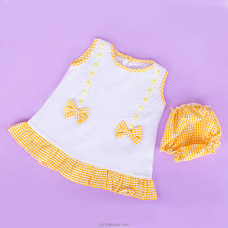 New Born Baby Dress For Girls (Yellow) at Kapruka Online