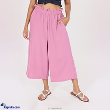 Waist Gathered Polyester Pant MP 181/A Buy Miika Online for specialGifts