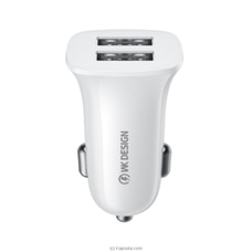 WK Design WP-C35 12W Dual Port USB Car Charger Buy WK Online for specialGifts