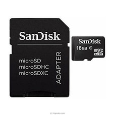 SanDisk MicroSD HC Class 4 Memory Card Buy Online Electronics and Appliances Online for specialGifts