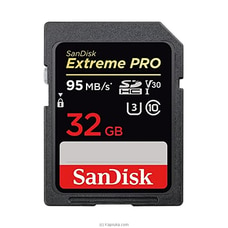 SanDisk Extreme PRO SDHC 32GB UHS-I Memory Card Buy Online Electronics and Appliances Online for specialGifts