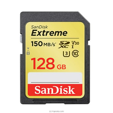 SanDisk Extreme SDXC 128GB UHS-I Memory Card Buy Online Electronics and Appliances Online for specialGifts