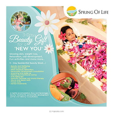 Spring Of Life `3 Days Beauty Gift`, Full Board Ayuweda Treatments Package Buy Gift Vouchers Online for specialGifts