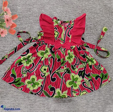 Pink Butterfly Printed Dress  By Qit  Online for specialGifts