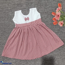 White Polka Baby Dress  By Qit  Online for specialGifts