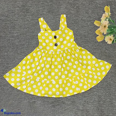 Yellow Polka baby Dress Buy Qit Online for specialGifts