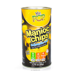 Mr.Pop Manioc Canister Salt And Pepper -50g at Kapruka Online