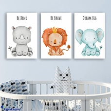 3 Pack Of `Be A Good Baby` Baby Nursery Wooden Wall Art Décor (8x12 Inch) Art Prints For Kids Room Buy baby Online for specialGifts