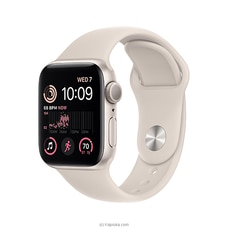 Apple Watch SE 2nd Gen 44MM Starlight Aluminum GPS ? Starlight Sport Band  By Apple  Online for specialGifts