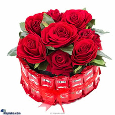 Love Hugs Kit Kat With Roses  Online for specialGifts