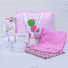 Hey Mommy` Maternity Essential Gift Pack With Bed Jacket &`cheeththaya`, Lactic-Catch, Perineal Spritz, Brest Milk Storage Bottle Set And Mommy Bag, H Buy baby Online for specialGifts
